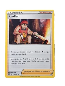 New: 2022 Pokémon TCG Kindler 143 Brilliant Stars Regular Uncommon - Picture 1 of 2