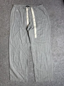 Lauren Ralph Lauren pantaloni donna grigio medio righe lounge sonno coulisse - Foto 1 di 12