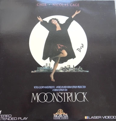 Moonstruck Mondsüchtig US Vintage Laser Disc LD Film Video CD Laserdisk Englisch - Bild 1 von 4