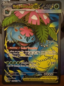 Mega Venusaur ex 155/132 Me01: Mega Evolution Holo - Picture 1 of 2
