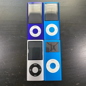 Lote de 4 Apple iPod Nano 2 4 5ta Generación 8GB Modelo PARA REPUESTOS BATERÍAS DEFECTUOSAS *¡FUNCIONA! - Imagen 1 de 17