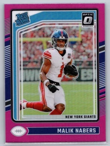 Donruss Optic #271 Malik Nabers Pink 2024 - Imagen 1 de 2