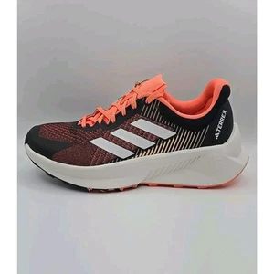 Adidas Terrex Soulstride Flow Womens Running Sneakers Coral Athletic 8.5 NEW - Picture 1 of 8