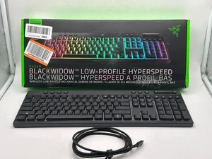 Razer BlackWidow V4 Low Profile HyperSpeed Wireless Gaming Tastatur - Bild 1 von 4