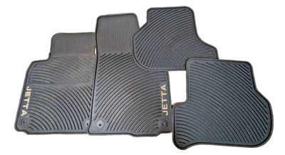 VW Jetta Rubber Monster Floor Mats Volkswagen 2005-2111 1KM061550HB041 OEM -USED - Image 1 of 4