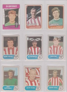A&BC Football Cards - SUNDERLAND (9 Bubble Gum/Trade Cards) - Picture 1 of 2