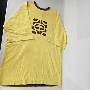 Camiseta vintage Ecko Unltd para hombre amarilla hip-hop holgada manga corta talla grande - Imagen 1 de 9