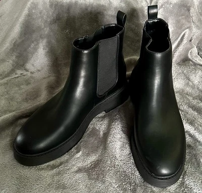 Mix No. 6 Botines sin cordones negros Reyghan Chelsea - Para mujer 9,5 M Foto 1 de 4