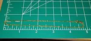 Fußkettchen 14 Karat Gelbgold - Bild 1 von 4