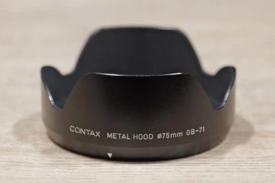 CONTAX metal hood φ75mm for GB-72 645 lens - Image 1 of 4