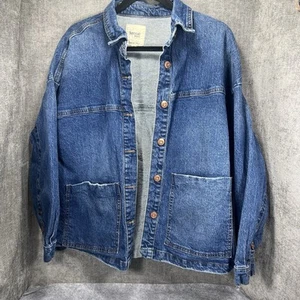 Chaqueta Denim Kensie Jeans Mujer Talla M Retro Lujo Elastizada Tareas Rancho Envejecido - Imagen 1 de 18