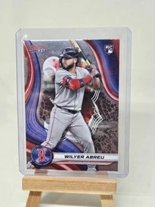 Wilyer Abreu Rookie Card 2024 Bowman's Best #15 Refractor - Picture 1 of 2