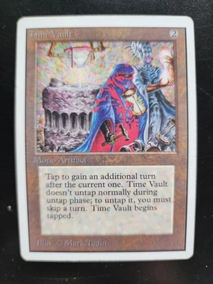 Time Vault Magic: the Gathering x1 Unlimited Edition Lightly Played English - Image 1 of 2