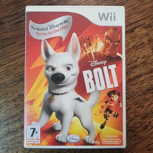 Disney Bolt Nintendo Wii 2008 Complete Pal Mint Disc Free Shipping Australia - Picture 1 of 9