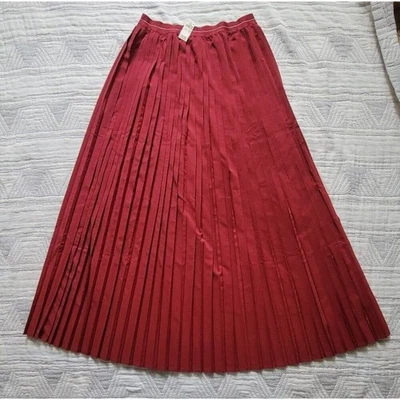 Aerie midi pleated Skirt Size L nwt - Image 1 of 3