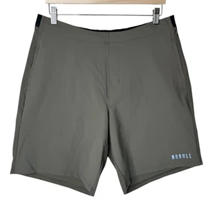 NOBULL leichte Performance Sport Shorts olivgrün Herren Gr. XL - Bild 1 von 11
