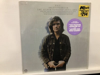 KRIS KRISTOFFERSON серебряный язык дьявол и я памятник Z 30679 усадка/хайп почти как новый - Изображение 1 из 4