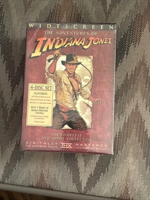 Indiana Jones - The Adventure Collection (DVD, 2003, 4-Disc Set, Widescreen) - Image 1 of 4