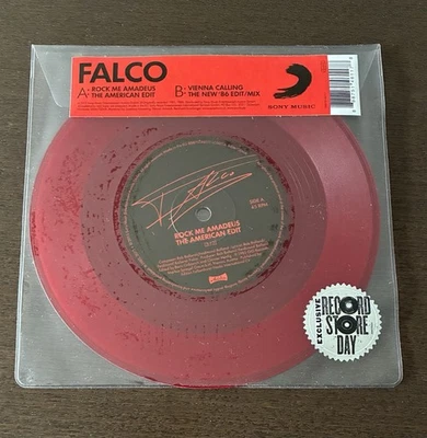 Falco "Rock Me Amadeus / Vienna  Calling" Limited Edition 7” 45 RSD Sealed  OOP - Image 1 of 2