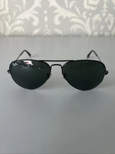 Ray-Ban RB3035 Aviator Large Metal Sunglasses Frame 58-14-135 Black - Picture 1 of 8