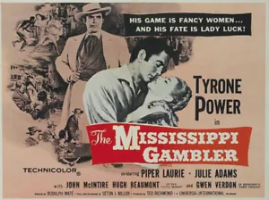 The Mississippi Gambler Tyrone Power Filmposter #6 - Bild 1 von 1