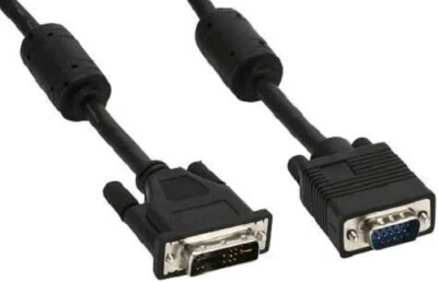 Skymaster 2m DVI-A Kabel, analog 12+5 Stecker auf 15pol HD Stecker VGA - Bild 1 von 2