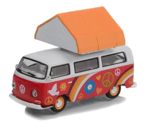 GREENLIGHT - VOLKSWAGEN Tipo 2 1968 Peace and Love dalla serie THE GREAT OUTD... - Foto 1 di 1