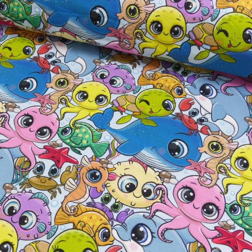 French Terry Partyanimals Unterwasser - Bild 1 von 1