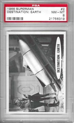 1966 The Adventures of Superman Card #2 - Second Series - Re-reduced- NM-MT 8 - Image 1 of 2