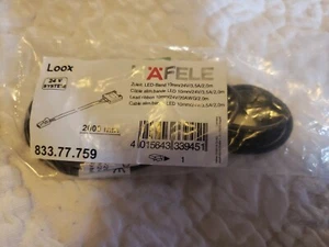 New Hafele Loox LED 24V 3013/3015 Flexible Ribbon Connection 2M Cable 833.77.759 - Picture 1 of 3