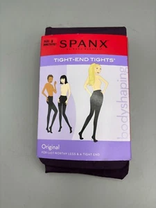 Medias ajustadas Spanx originales modeladoras del cuerpo talla B amatista púrpura opacas para mujer - Imagen 1 de 4