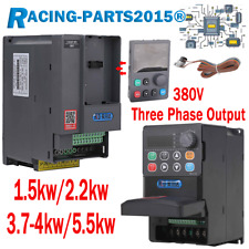 3HP 380V VFD 1.5KW/2.2KW/3.7/5.5KW Frequenzumrichter Variable Frequency Drive DE