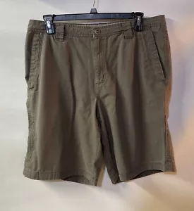 Pantalones Cortos Columbia Omni Shield Hombres Talla 38x11 Verde Algodón Ligero Camping Senderismo - Imagen 1 de 13