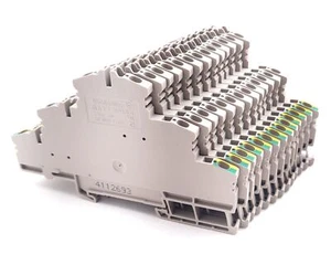 Lot of 13 Weidmuller 1131750000 Terminal Block 6 Position 300V, 10A, 26-12AWG - Picture 1 of 3