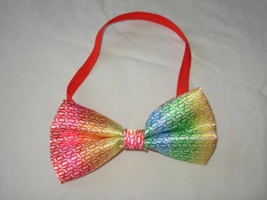 Nœud papillon multicolore Taille Unique Adulte (CRAV031) - Imagen 1 de 3
