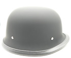 Daytona Helmets Half Shell German Motorcycle Helmet – DOT Approved - Dull Black