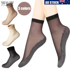 3/6/9/12 Pairs Ladies Women Elastic Ankle Sheer Stockings Silk Short Socks - Bild 1 von 12