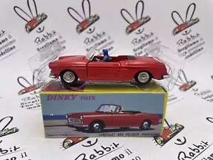 DIE CAST " CABRIOLET 404 PEUGEOT PININFARINA " DINKY TOYS (ATLAS) 1/43 - Foto 1 di 2