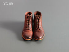 1/6th Brown Plastic Shoes Boots Model Fit 12in Male HT PH TBL Action Figure Body