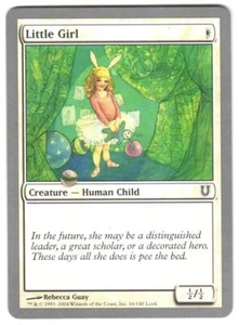 Magic_the_gathering Unhinged Little Girl #16 2004,MTG,LP Common - Picture 1 of 2