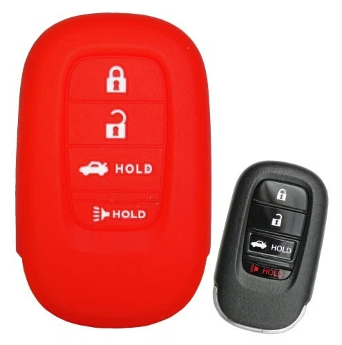 Резиновый брелок для дистанционного открывания дверей без ключа чехол для Honda Accord Civic HRV 2024 2025 2026 - Изображение 1 из 1