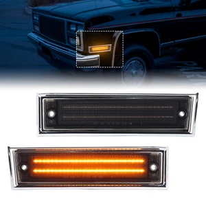 Luz de señalización LED delantera para 81-91 Chevrolet Chevy GMC C10 C20 C30 Blazer C/K - Imagen 1 de 8