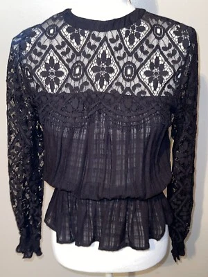 Nuevo con etiquetas Top American Rag Junior's Victorian Illusion Precio de venta sugerido por el fabricante 59 USD Talla XS Foto 1 de 4