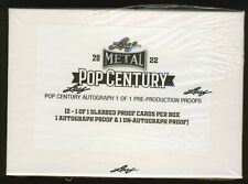 2022 Leaf Pop Century Metal PRE-PRODUCTION PROOF Sealed HOBBY (2 1 1's per box!)
