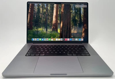 2021 Apple MacBook Pro 16-inch – M1 Pro 10-Core CPU 16-Core GPU 16GB RAM 2TB SSD - Image 1 of 4