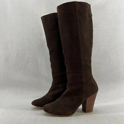 Bota Matisse hasta la rodilla - Cuero gamuza - Tacón bloque - Marrón - Mujer talla 8 Foto 1 de 4