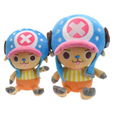 Anime One Piece Plush Toys Blue Tony Tony Chopper Stuffed Doll Kids Xmas Gifts