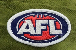 #D507. AFL AUSTRALIAN RULES FOOTBALL PATCH, small, 65mm by 40mm. - Picture 1 of 1