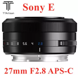 TTArtisan 27mm F2.8 AF APS-C Auto Focus Lens for Sony E-mount Mirrorless Cameras - Bild 1 von 7