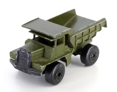 Matchbox Mack Dump Truck Army Toy Car Military Model Vintage Collectable - Image 1 of 4